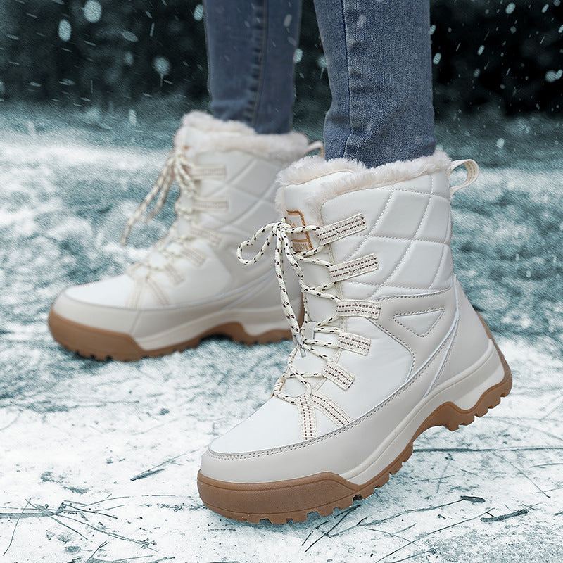 Damen Winterfunktionsstiefel mit isolierendem Warmfutter und rutschfester Sohle EB