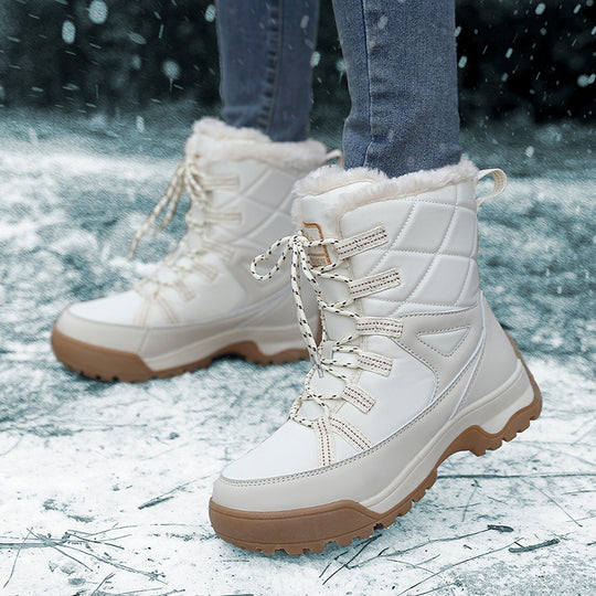 Damen Winterfunktionsstiefel mit isolierendem Warmfutter und rutschfester Sohle EB