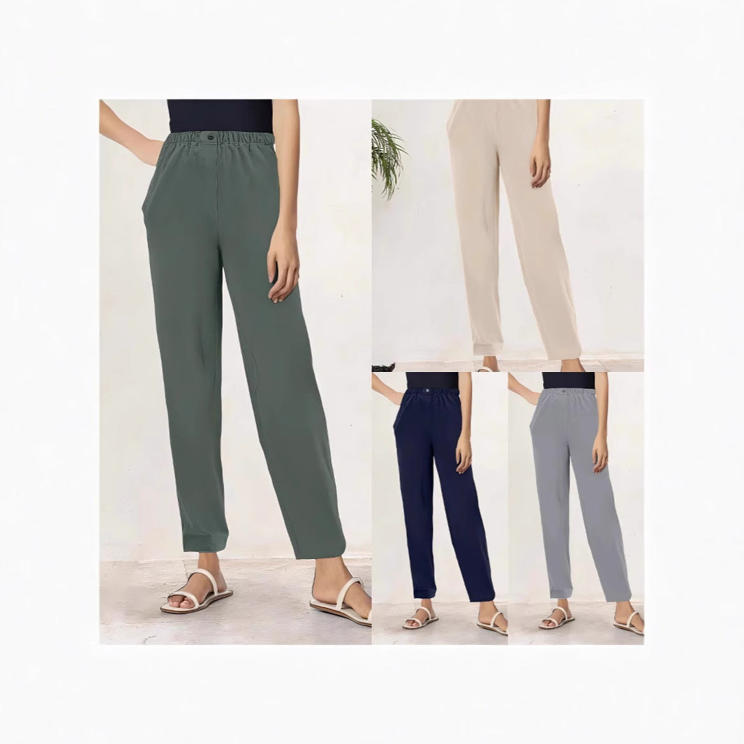 Damen Leichte und bequeme Sommerhose EB