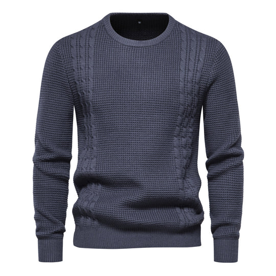 Herren Strickpullover mit modernem Strukturdesign EB
