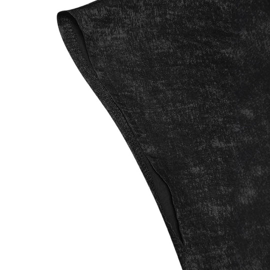 Damen Viskose Oberteil mit elegantem V-Ausschnitt und feiner Netzstruktur EB