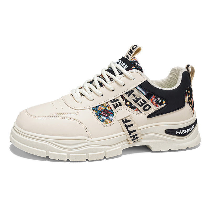 Damen Modische Chunky Sneaker mit einzigartigem Ethno-Design und bequemer Dämpfungstechnologie EB