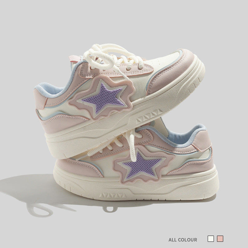 Damen Sneaker mit trendigem Sternen-Design EB
