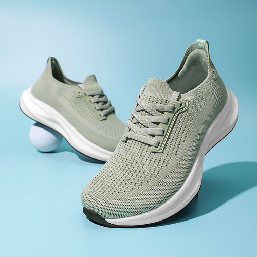 Damen Trainingssneaker mit atmungsaktiver Mesh-Oberfläche und flexibler Sohle EB