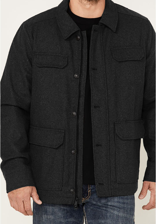 Herren lässige Flanelljacke EB