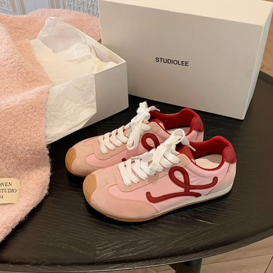 Damen Sneakers mit luxuriösem Wildleder und atmungsaktivem Mesh von EB
