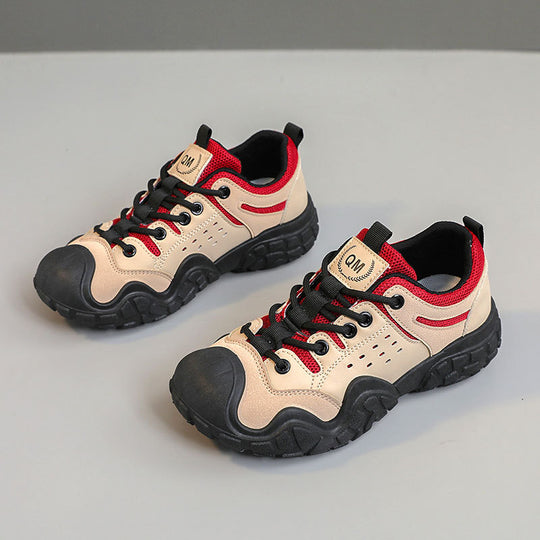 Damen Sportliche Freizeitsneaker mit atmungsaktiver Oberflächenstruktur und rutschfester Sohle EB