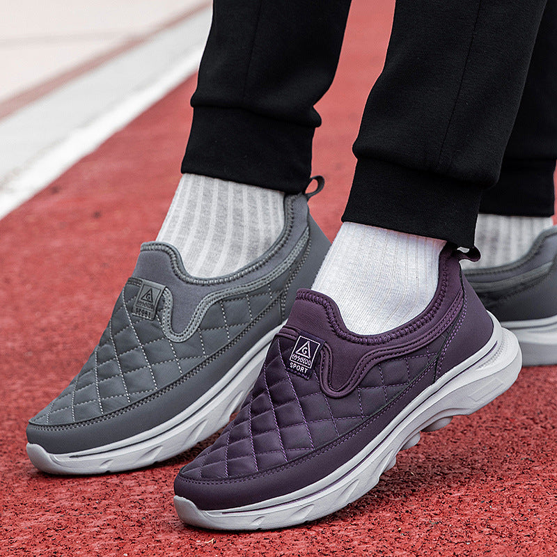 Damen Bequeme Ultraleichte Slip-On Sneakers EB