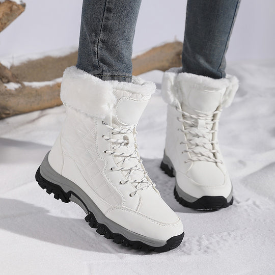 Damen Winterboots mit kuscheligem Innenfell und rutschfester Sohle EB