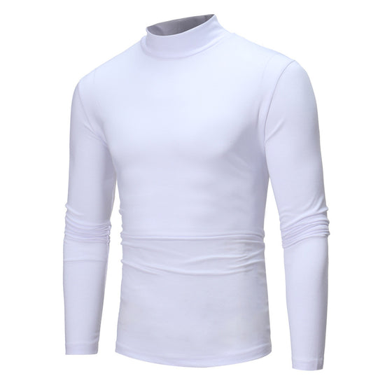Herren Rollkragenpullover aus weichem Jersey EB