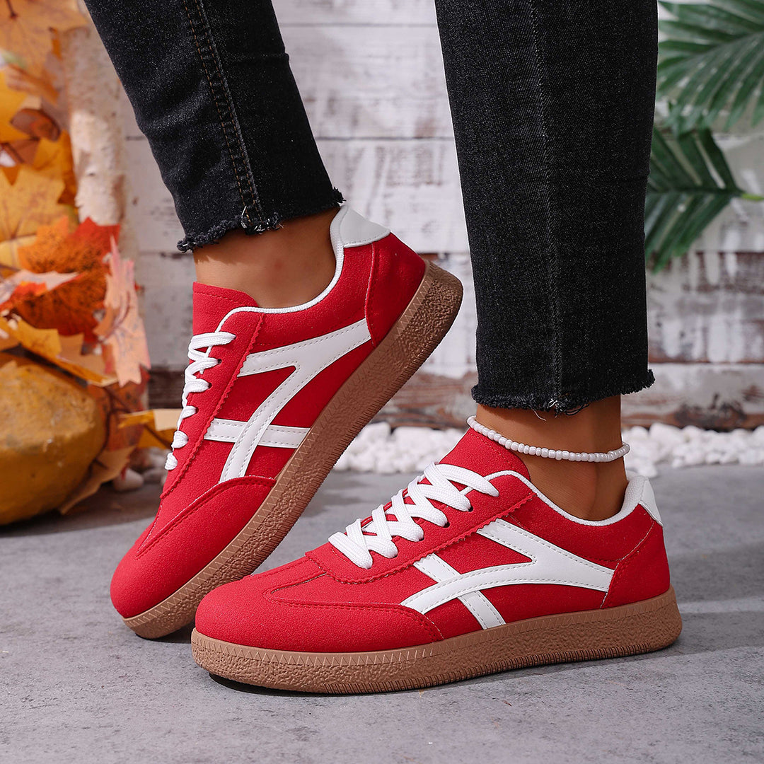 Damen Sportliche Sneakers mit leichtem Obermaterial und rutschfester Sohle EB