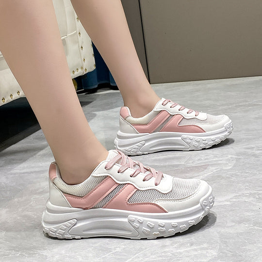 Damen Atmungsaktive Sport Sneakers mit modischem Design EB