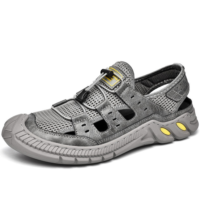 Damen Atmungsaktive Komfortsandalen mit elastischem Schnellschnürsystem EB