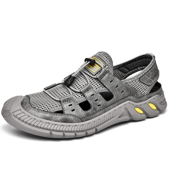 Damen Atmungsaktive Komfortsandalen mit elastischem Schnellschnürsystem EB