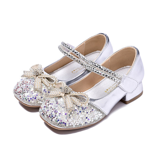 Damen Glitzernde Ballettschuhe EB