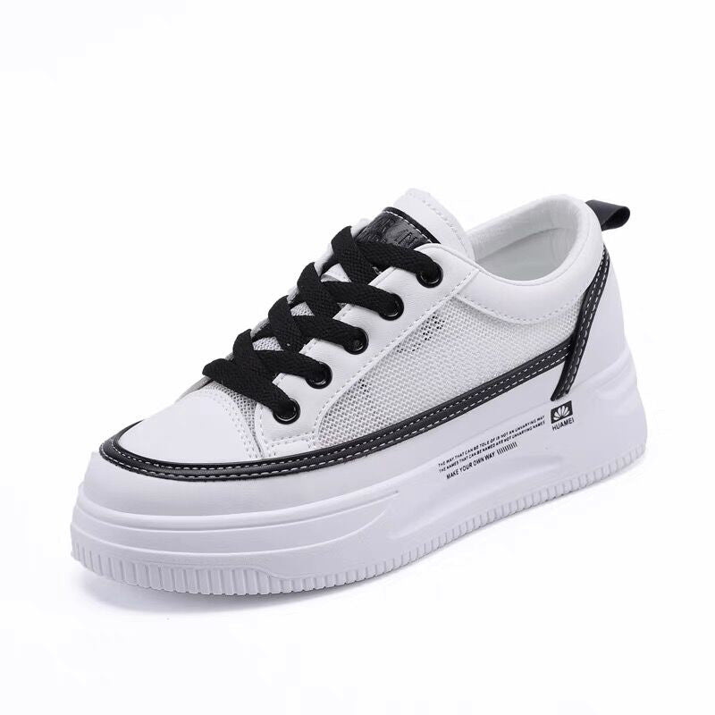 Damen Sneaker mit atmungsaktivem Mesh und sportlicher Laufsohle EB
