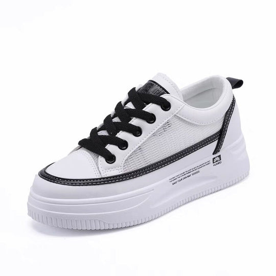 Damen Sneaker mit atmungsaktivem Mesh und sportlicher Laufsohle EB