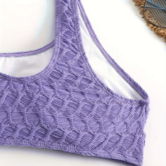 Damen Sportliches Bikini-Set mit elastischen Trägern EB