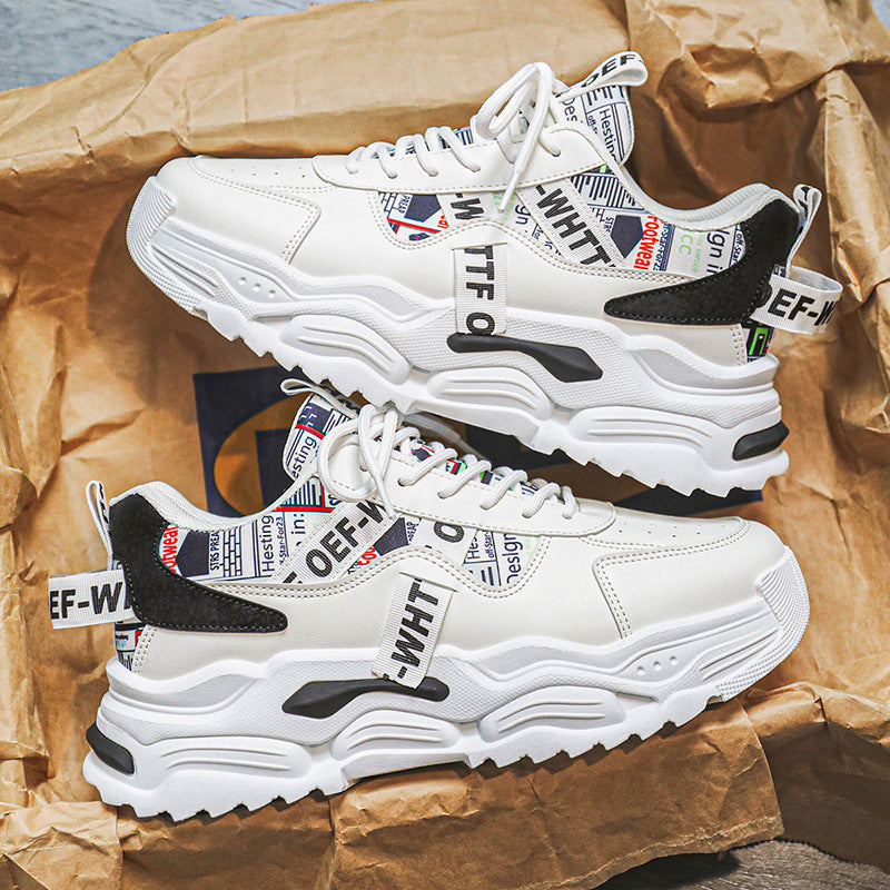 Damen modische Sneaker mit einzigartigem grafischen Design und dämpfender Sohle EB