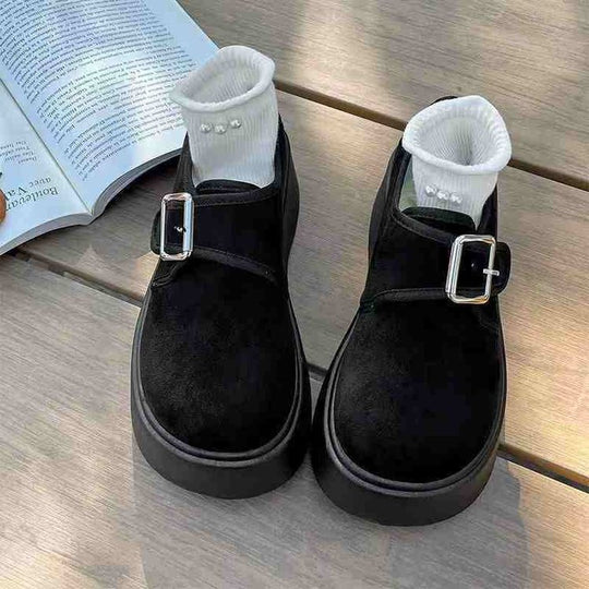 Damen modische Clogs mit verstellbarem Schnallenverschluss und komfortabler Lotussocke EB