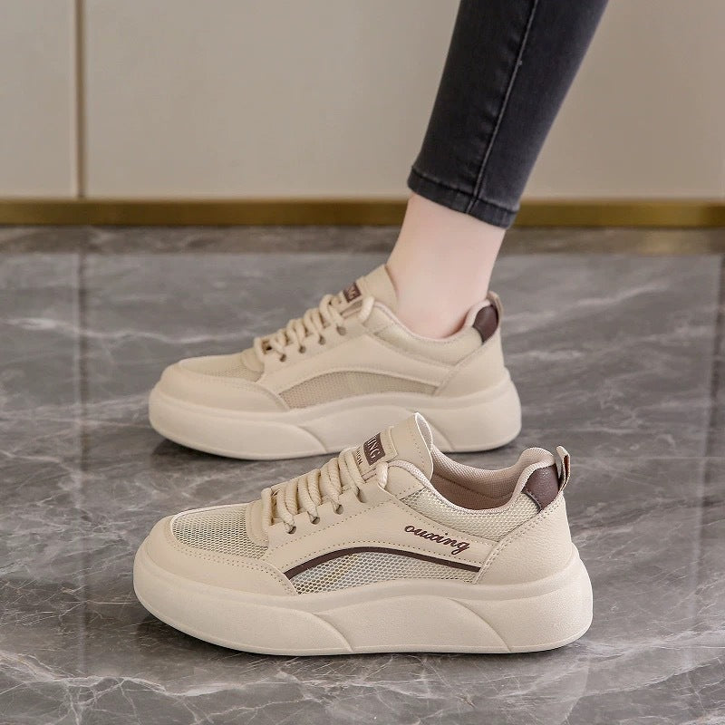 Damen Sportliche Sneakers mit atmungsaktivem Mesh und modischem Design EB