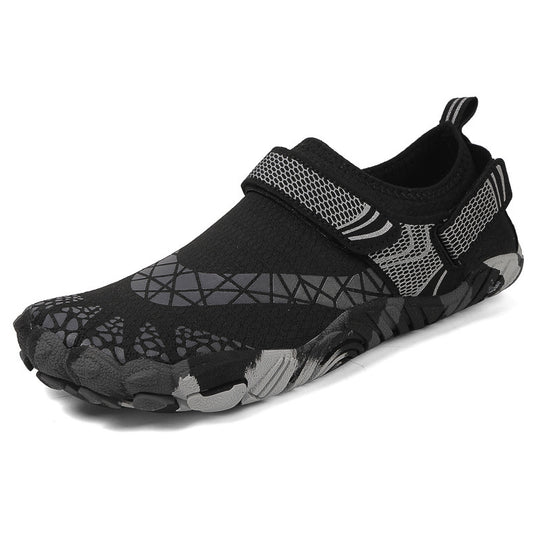 Damen Multifunktionale Aqua-Badeschuhe mit rutschfester Sohle und elastischem Klettverschluss R&B