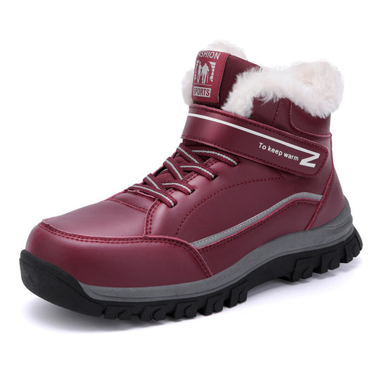 Damen Isolierte Winterstiefel mit rutschfester Profilsohle und warmem Innenfutter EB