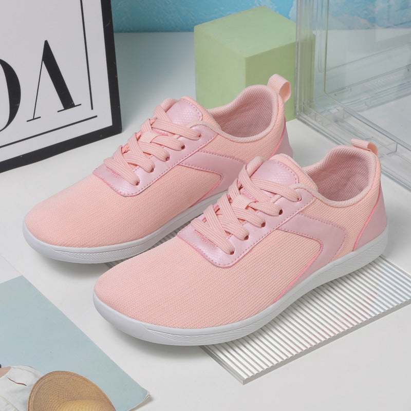 Damen Sportliche Freizeit-Sneaker mit atmungsaktivem Obermaterial und rutschfester Sohle EB
