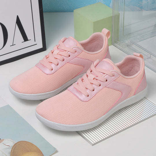 Damen Sportliche Freizeit-Sneaker mit atmungsaktivem Obermaterial und rutschfester Sohle EB