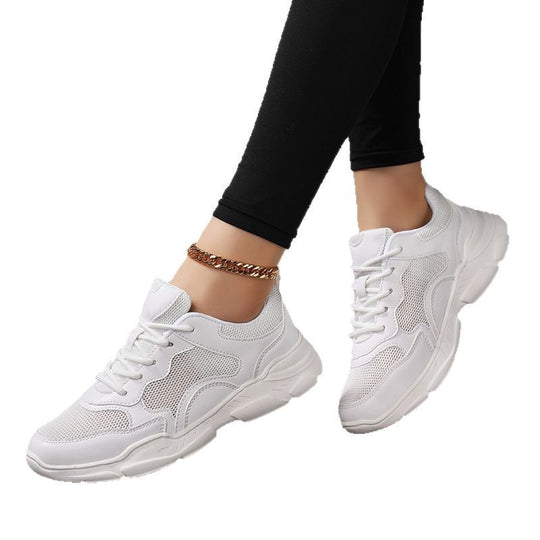 Damen Sportliche Sneakers mit atmungsaktiver Mesh-Oberfläche und ergonomischem Design EB