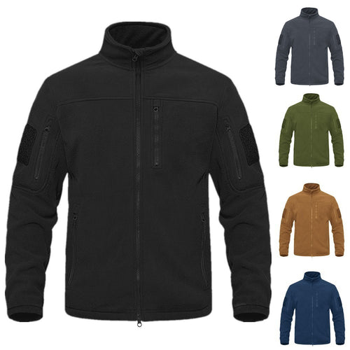 Herren Fleecejacke mit praktischen Taschen EB