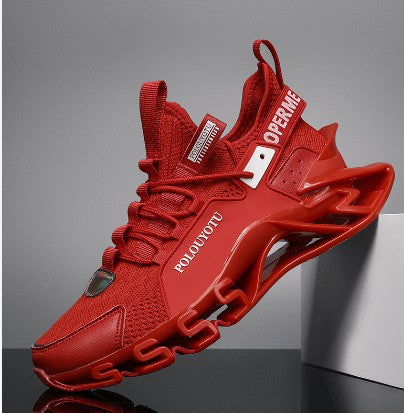 Damen Sportliche Hochleistungs-Sneaker mit atmungsaktiver Mesh-Oberfläche und rutschfester Sohle EB