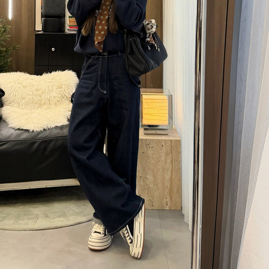 Damen Plateau Sneakers im Street-Style mit modernen Textil-Details EB