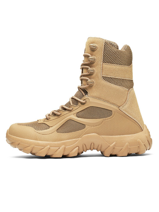 Damen Militärische Wanderschuhe mit rutschfester Profilsohle und atmungsaktivem Obermaterial EB