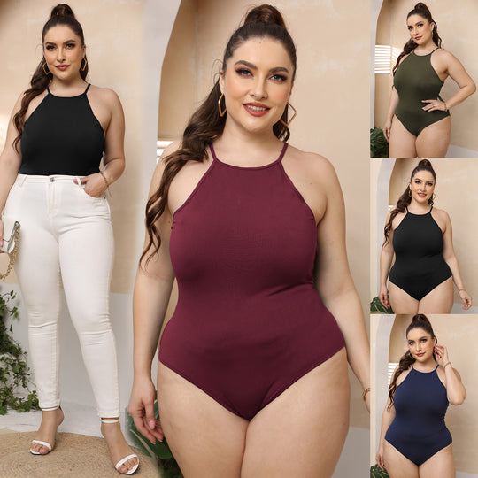 Damen Schwimmanzug mit hohem Halsausschnitt EB