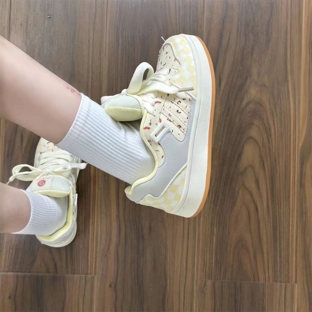 Damen Sportliche Sneakers im charmanten Design EB