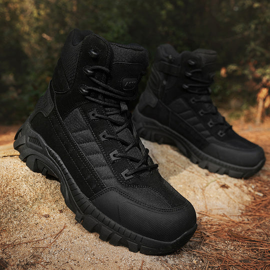 Herren Multifunktionale Outdoorschuhe mit hohem Knöchelschutz und rutschfester Sohle EB