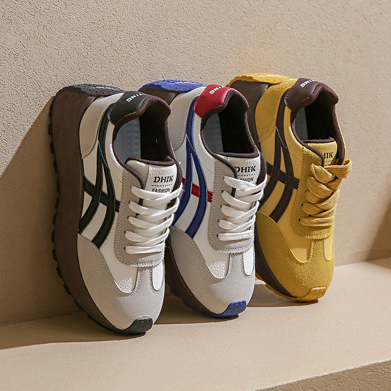 Damen Sportliche Sneakers mit atmungsaktiver Mesh-Oberfläche und dämpfender Laufsohle EB