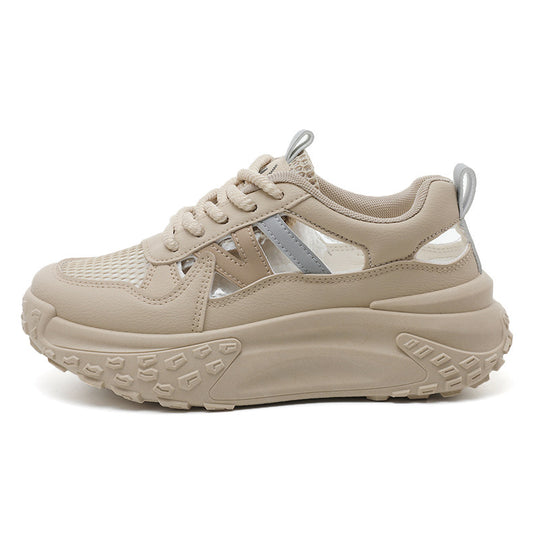 Damen Sportliche Sneakers mit luftdurchlässigem Obermaterial und rutschfester Sohle EB