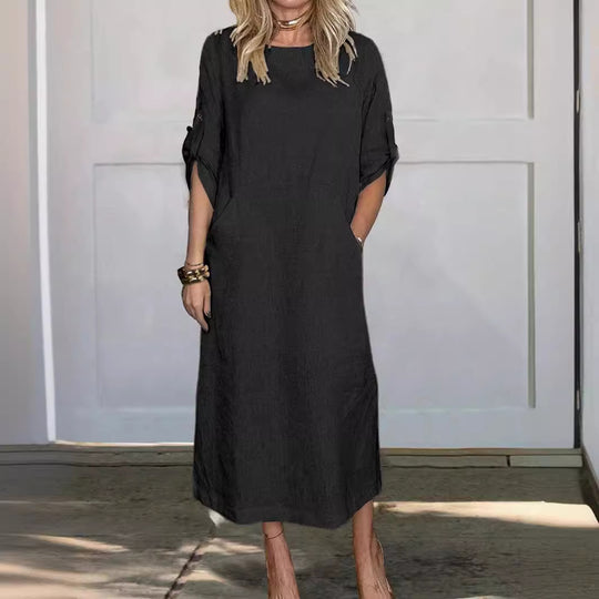 Damen Leichte Sommerkleid EB