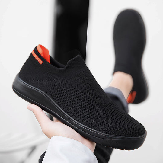 Damen Komfortable und luftdurchlässige Slip-On Sneakers EB