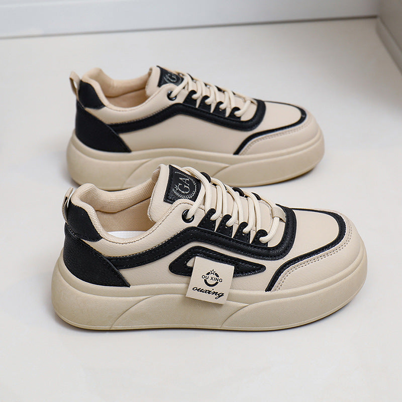 Damen komfortable Sneaker mit dämpfendem Fußbett und atmungsaktivem Obermaterial EB