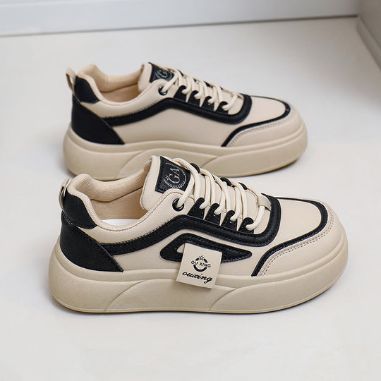 Damen komfortable Sneaker mit dämpfendem Fußbett und atmungsaktivem Obermaterial EB