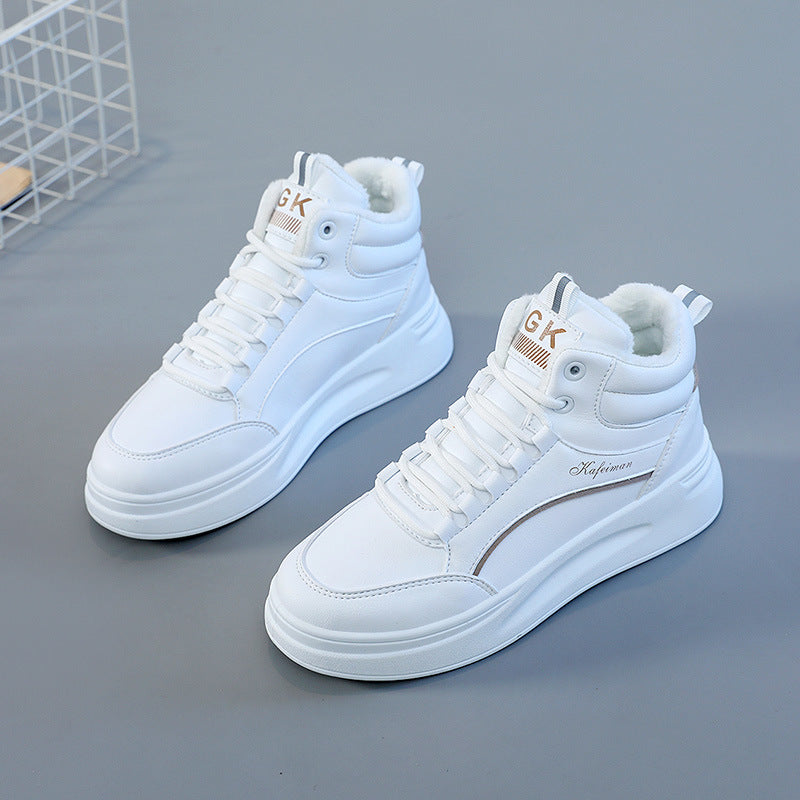Damen Warmgefütterte High-Top Sneakers EB