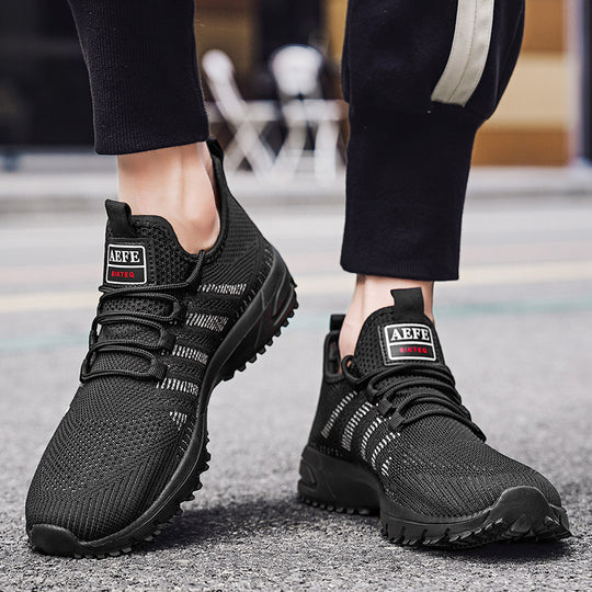 Damen Sportliche Netzsneaker mit flexibler Sohle und atmungsaktiver Struktur EB