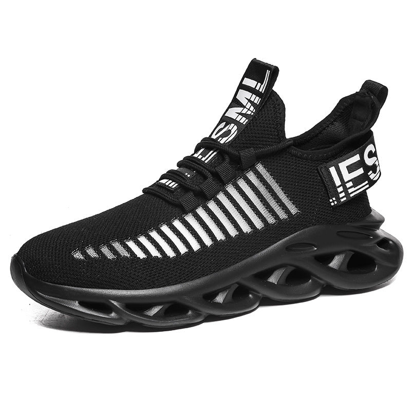 Damen Sportliche Leichtgewicht-Sneaker mit atmungsaktiver Strickoberfläche EB