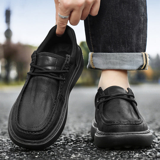 Herren Elegante Mokassinschuhe mit elastischem Einschlupfdesign EB