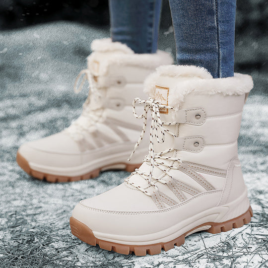 Damen Winterstiefel mit isolierender Fütterung und rutschfester Sohle EB 1770350024