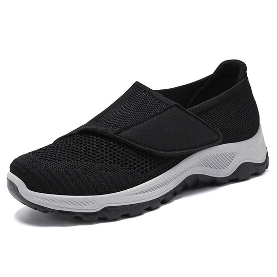 Damen Slip-On Fitness-Schuhe mit elastischem Design EB