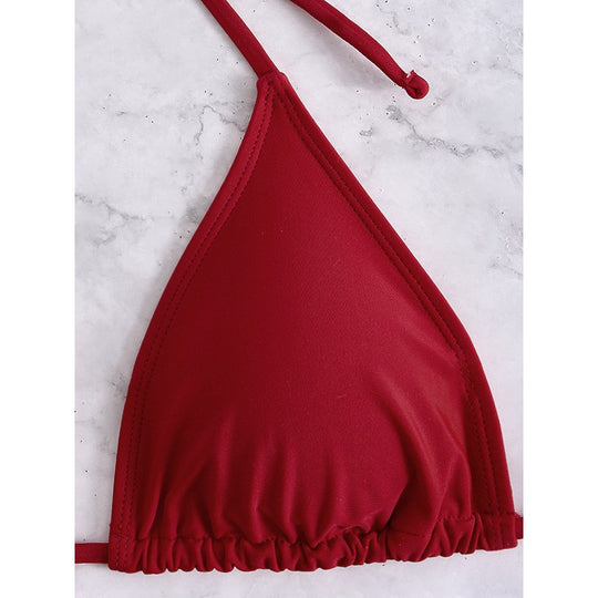 Damen Bikini-Set mit durchscheinendem Rock EB